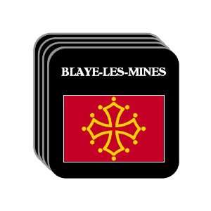  Midi Pyrenees   BLAYE LES MINES Set of 4 Mini Mousepad 