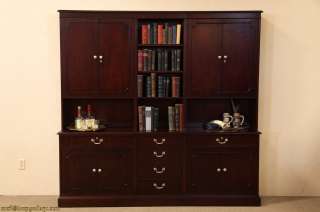 Kittinger Executive Credenza & Bookcase  