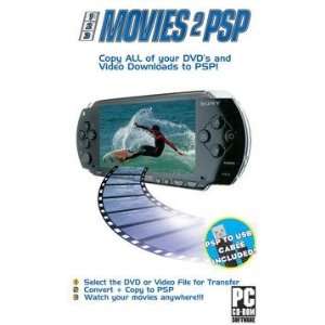  123 MOVIES 2 PSP w/ USB CABLE (WHITE BOX/BLUE LETTERS 