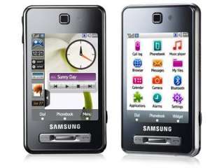 Unlocked Samsung F480 MOBILE Phone  BLUETOOTH Black  