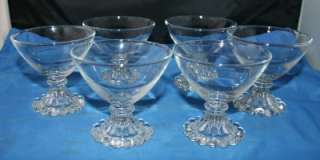 Vintage Boopie Crystal Fire King Anchor Hocking Glasses  