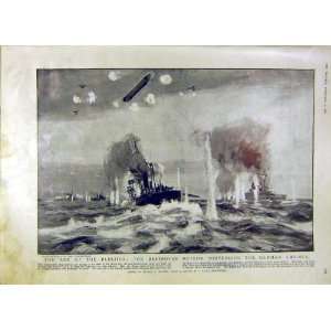  Blucher Destroyer Torpedo German Cruiser Ww1 War 1915 