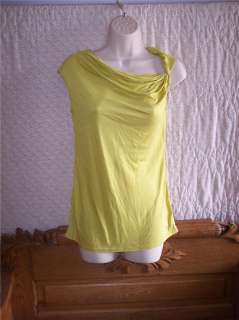 NWT Womens New York & Co Lime Green Tank Top XSmall  