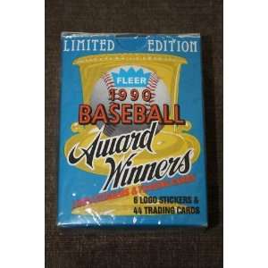 Fleer Baseball 1990 Award Winners Limited Edition  sealed Box 44 