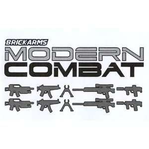   Figure Style Modern Combat Weapons Pack Gun Metal Color Toys & Games