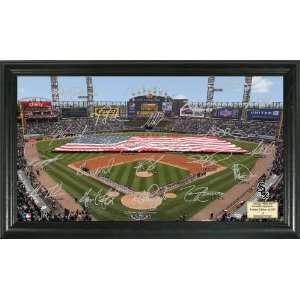  Chicago White Sox US Cellular Field Signature Field Framed 