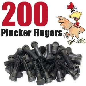 200 Pack Chicken Plucker Fingers similar to Kent C 25 Pet 