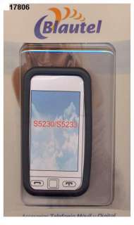 Samsung GT S5230 phone silicone case Black  