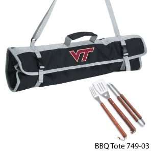  399507   Virginia Tech 3 Piece BBQ Tote Case Pack 8 