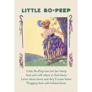  Little Bo Peep   Paper Poster (18.75 x 28.5) Sports 