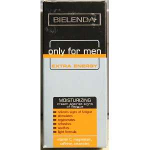 Only for Men Moisturizing Cream for Gray, Tired and Stressed Skin with 