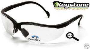 Pyramex Venture 2 Readers +1.5 Bifocals Safety Glasses  