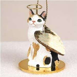  Japanese Bobtail, Tort/White Tiny Ones Cat Angel (2 in 