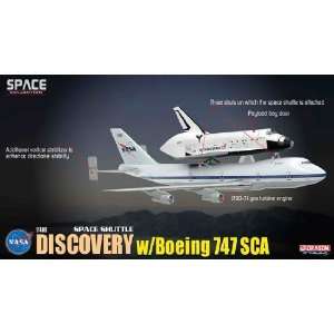   400 Space Shuttle Discovery w/ Boeing 747 Transporter Toys & Games