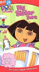 Dora the Explorer   Big Sister Dora VHS, 2005 097368866430  