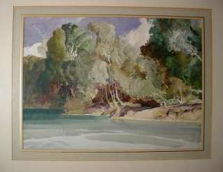 Sir WILLIAM RUSSELL FLINT Signed ORIGINAL WATERCOLOR PAINTING France 