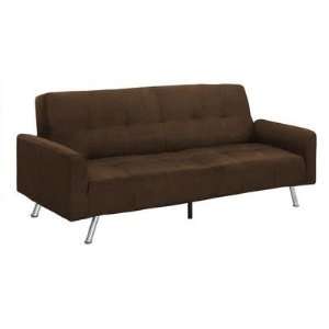  Puzzle Omega Convertible Sofa with Chrome Legs