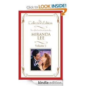 Mills & Boon  Miranda Lee   The Collectors Edition Volume 1/A Kiss 