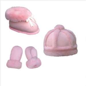  Lamo Pink Bootie Set Baby Bootie Set in Pink Everything 