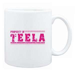  New  Property Of Teela Retro  Mug Name