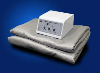 New Digital 3 Zone Far Infrared FIR Sauna Slimming Blanket Weight Lose 