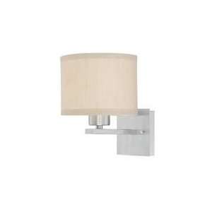  Dolan Designs Tecido Sconce with Beige Fabric Shade 2946 