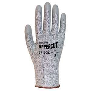 Salt and Pepper High Performance Cut Resistant Glove with Polyurethane 