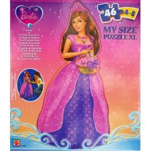    Barbie and The Diamond Castle My Size Puzzle XL Toys & Games