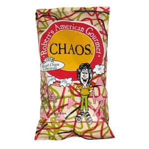 Roberts Chaos Mixed Chips & Pretzels, 6 oz  Grocery 