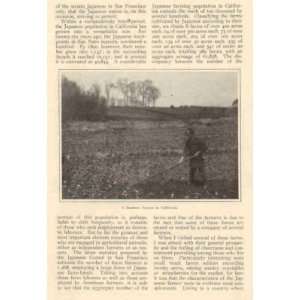  1906 Japanese Laborers in California Farmers Everything 