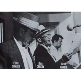     Sinatra, Cosby, Martin Studio   35.7x23.8 inches