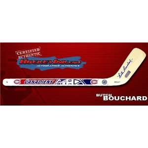  Emile Bouchard Autographed/Hand Signed Montreal Canadiens 