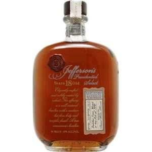  Jefferson Presidential Select Kentucky Bourbon 18 Years 