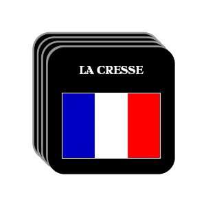  France   LA CRESSE Set of 4 Mini Mousepad Coasters 
