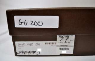 GUCCI BLACK KID LEATHER TALL BOOTS SZ 38.5 / 8.5 $875 (GG202)  