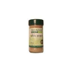 Frontier Herb Pepper White Ground 2.4 oz.  Grocery 