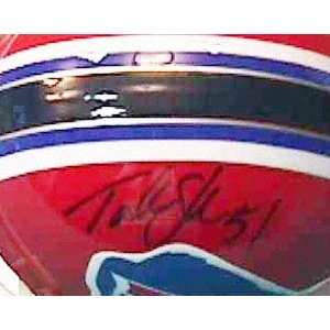  Takeo Spikes Buffalo Bills Pro Bowl Autographed Riddell 