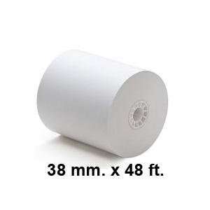  38mm x 33 ft Thermal Taxi Cab Meter Rolls, 100 Rolls 