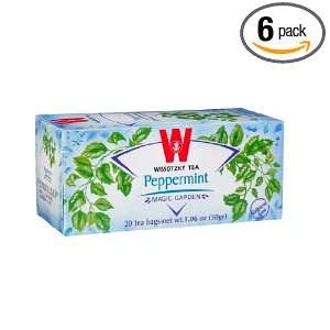 Wissotzky Peppermint, 1.06 Ounce Boxes (Pack of 6)  