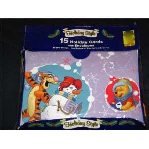    Disney Winnie The Pooh Boxed Christmas Cards 