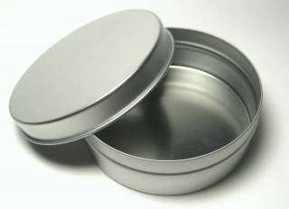 Blank Round Metal Tin Box Survival Kit Containers #5  