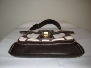 COACH Legacy Signature Slim Flap Shoulder Bag Handbag  