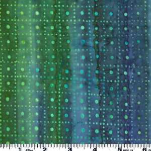  44 Wide Elementals Artisan Batiks Dots Lagoon Fabric By 