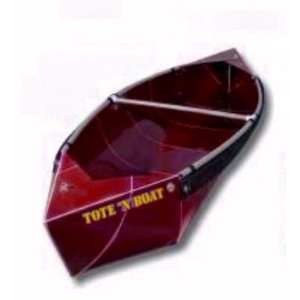  Tote N Boat Folding Canoe   Red
