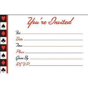  Card Night Postcard Party Invitations Health & Personal 