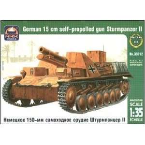  Sturmpanzer II WWII German Tank w/15cm Self Propelled Gun 