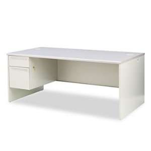   Desk for L Workstation DESK,72X36,S/PD,LT,GY/GY (Pack of 2) Office
