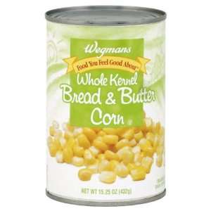 Wgmns Food You Feel Good About Corn, Bread & Butter, Whole Kernel , 15 