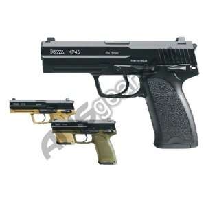  KWA KP45 Gas Airsoft Pistol   Black
