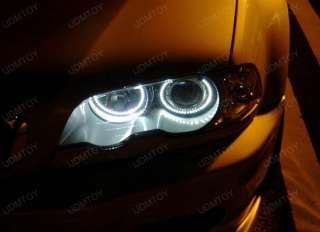 BMW E38 E39 E46 3 5 7 Series Xenon Headlight SMD LED Angel Eyes Halo 